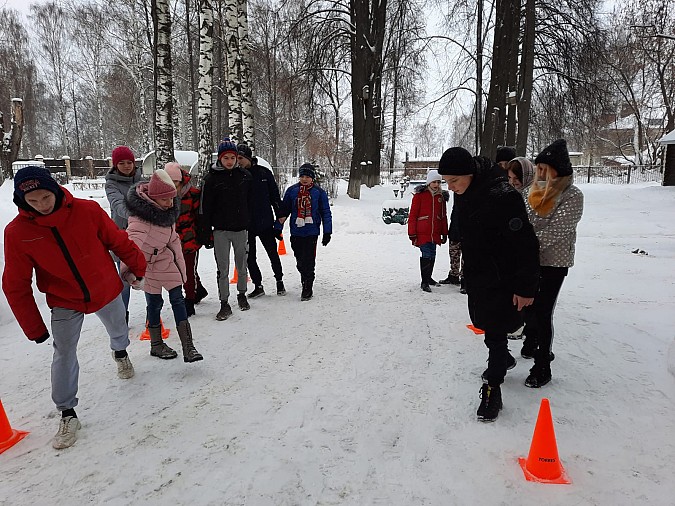 В Кинешме состоялся зимний спортивный марафон среди детей фото 5