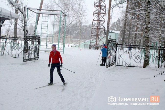 Кинешемские лыжники открыли сезон контрольной тренировкой в парке фото 20
