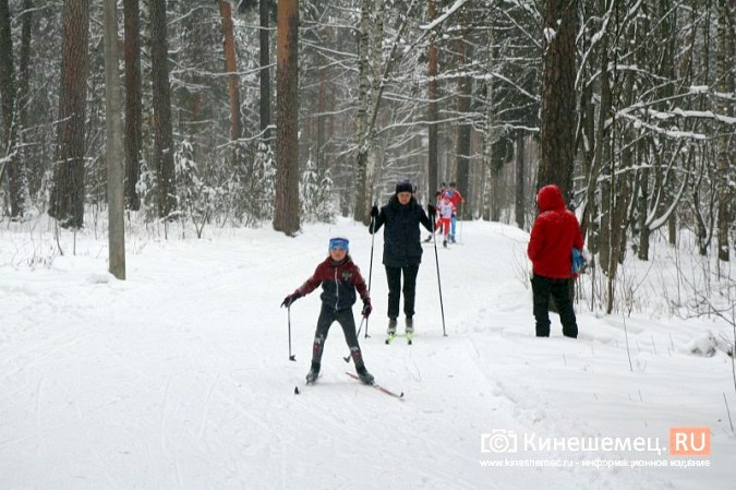 Кинешемские лыжники открыли сезон контрольной тренировкой в парке фото 19