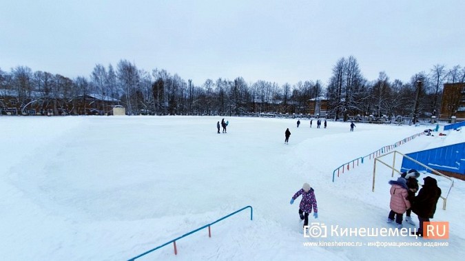В Кинешме не залили больше половины из обещанных 11 катков фото 20