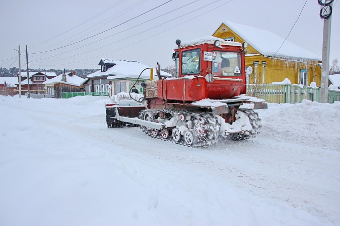 УГХ расчищает снег в частных секторах Кинешмы фото 3