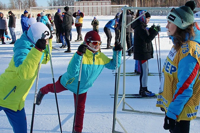В Кинешме дан старт Первенству области по лыжным гонкам среди спортивных школ фото 8