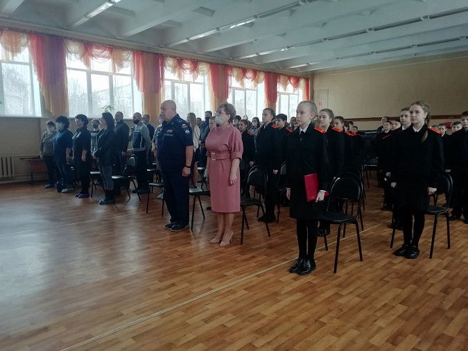 В Кинешме кадеты школы №18 приняли присягу фото 2