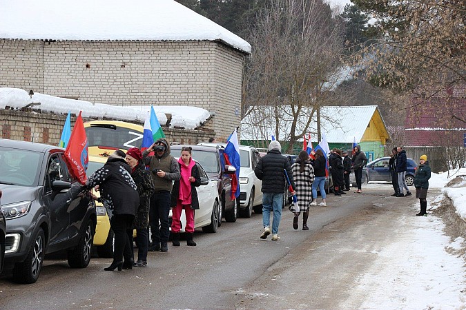 В Кинешме прошел масштабный автопробег в поддержку действий российских военных на Украине фото 43