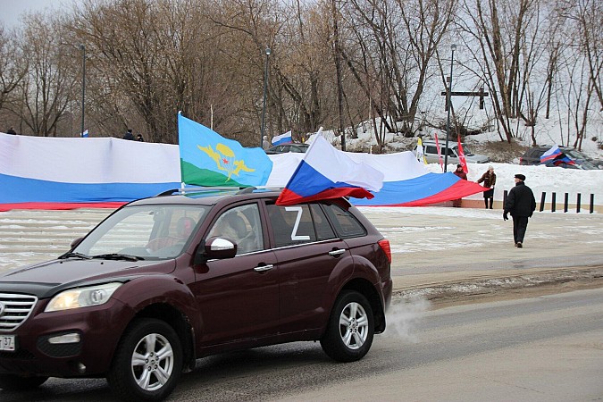 В Кинешме прошел масштабный автопробег в поддержку действий российских военных на Украине фото 31