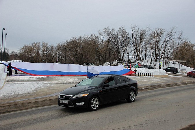 В Кинешме прошел масштабный автопробег в поддержку действий российских военных на Украине фото 33