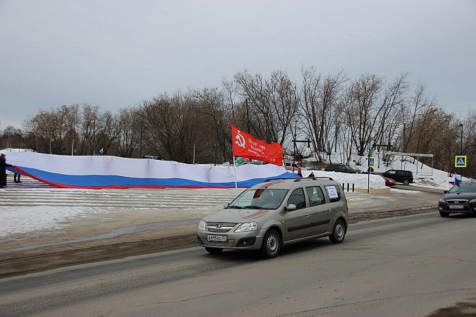 В Кинешме прошел масштабный автопробег в поддержку действий российских военных на Украине фото 34