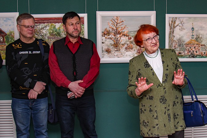 В Кинешемском музее открылась художественная выставка Ивана Волчека фото 3
