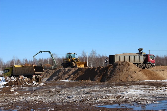 В Кинешме, Заволжске и Наволоках продолжается строительство комплекса очистных сооружений фото 4