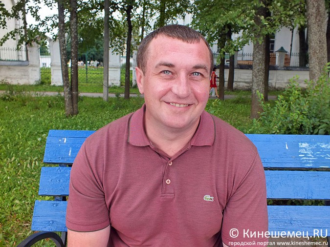 Виктор Ярмаркин, житель Красноярска, гость Кинешмы