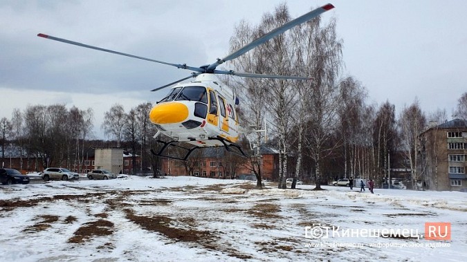 Вертолет санавиации доставил пациента с инсультом из Кинешмы в Иваново фото 6