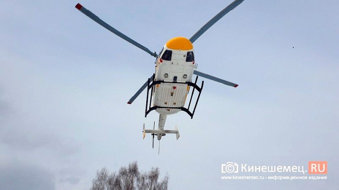 Вертолет санавиации доставил пациента с инсультом из Кинешмы в Иваново фото 7
