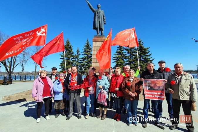 День рождения Ленина коммунисты Кинешмы отметили автопробегом и субботником фото 6