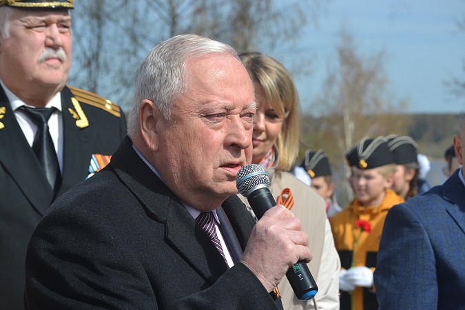 На «Томне» прошел митинг в честь красноволжцев-фронтовиков фото 9