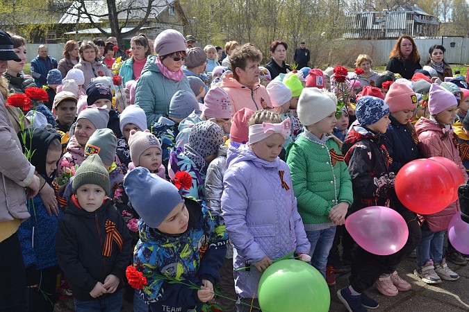 На «Томне» прошел митинг в честь красноволжцев-фронтовиков фото 19