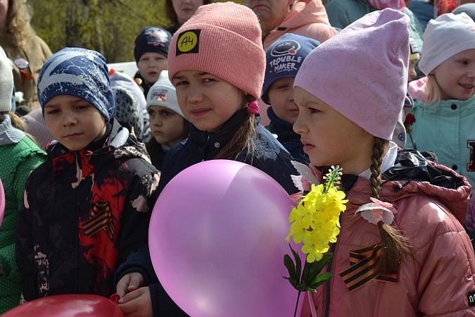 На «Томне» прошел митинг в честь красноволжцев-фронтовиков фото 27
