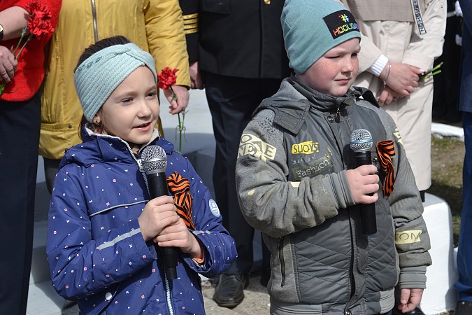 На «Томне» прошел митинг в честь красноволжцев-фронтовиков фото 24