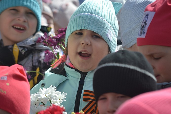На «Томне» прошел митинг в честь красноволжцев-фронтовиков фото 17