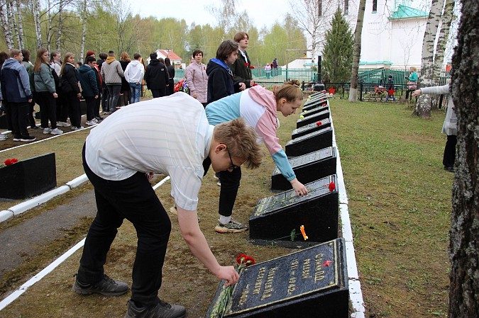 На воинском захоронении на кладбище «Затенки» состоялась гражданская панихида фото 12
