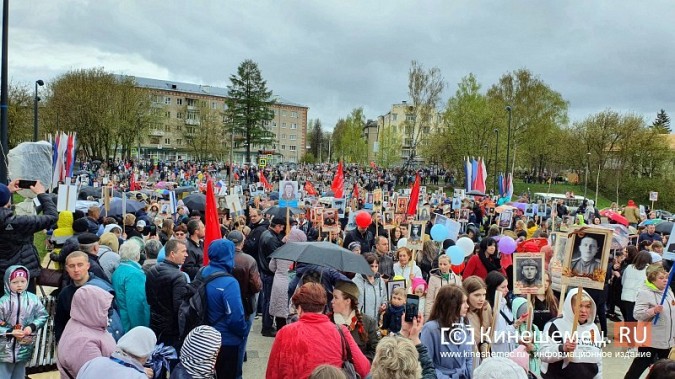 В центральном парке Кинешмы отметили День Победы фото 4