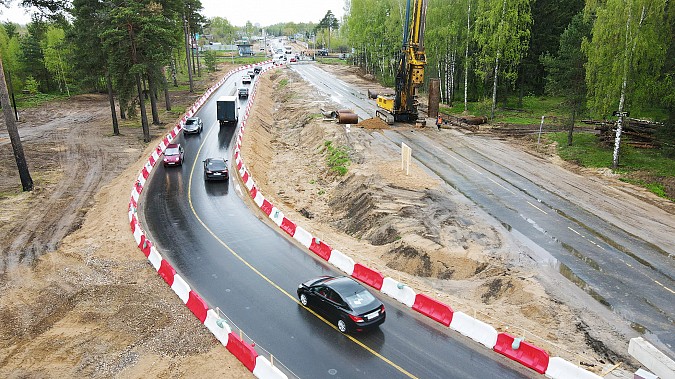 На въезде в Иваново из Кинешмы продолжается строительство путепровода через ж/д переезд фото 6