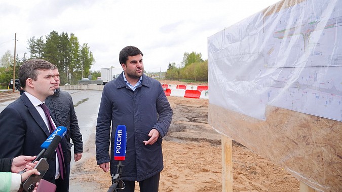 На въезде в Иваново из Кинешмы продолжается строительство путепровода через ж/д переезд фото 4