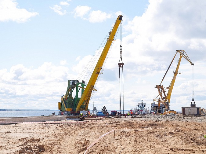 В Юрьевце завершается реконструкция берегозащитной дамбы фото 2