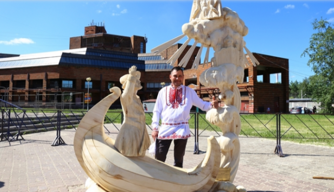 Кинешемец стал победителем фестиваля деревянных скульптур фото 4