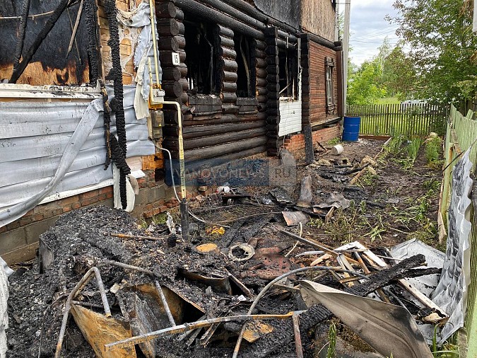 В Фурманове на пожаре погибли женщина и 5-летняя девочка фото 2