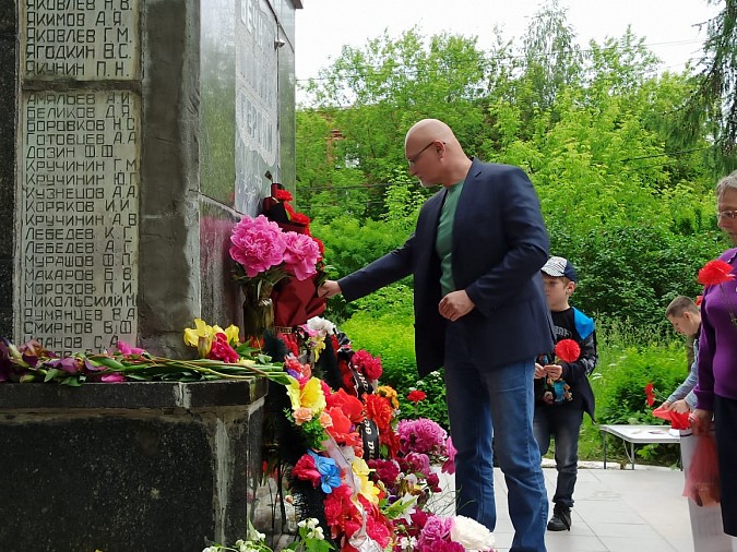 22 июня коммунисты Кинешмы собрались у воинского мемориала на «2-й фабрике» фото 8