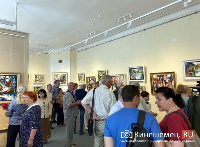 В Кинешме открылась юбилейная выставка Евгения Трофимова фото 2