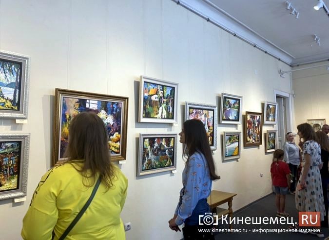 В Кинешме открылась юбилейная выставка Евгения Трофимова фото 4