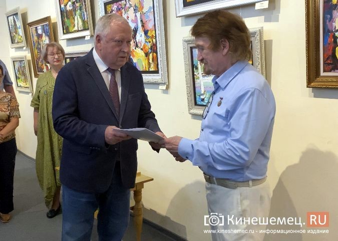 В Кинешме открылась юбилейная выставка Евгения Трофимова фото 10