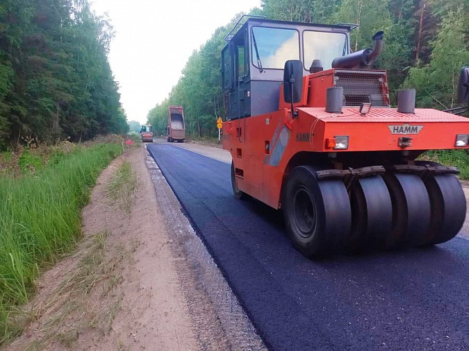 Продолжается ремонт участка дороги Заволжск-Кострома протяженностью 31,3 км фото 2