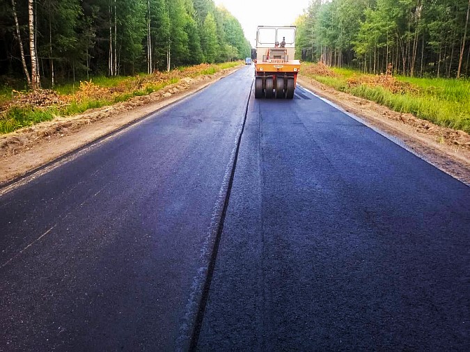 Продолжается ремонт участка дороги Заволжск-Кострома протяженностью 31,3 км фото 3