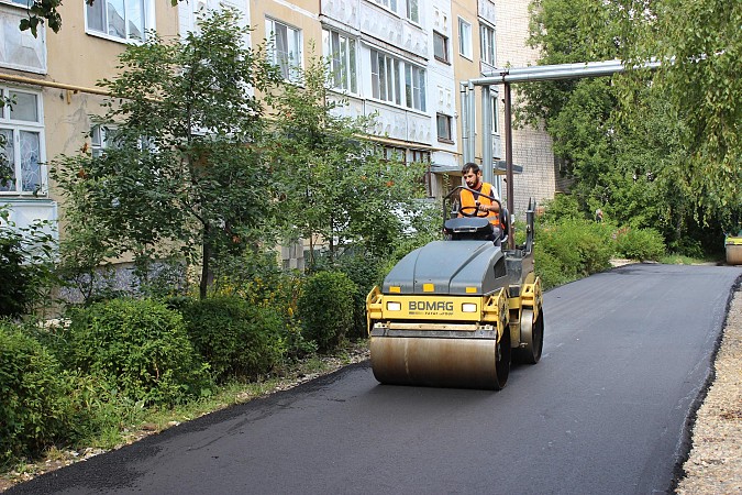 В Кинешме продолжается ремонт придомовых территорий фото 4