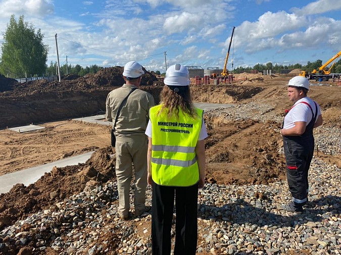 На новых очистных сооружениях Кинешмы строят административно-бытовые здания и КПП фото 11