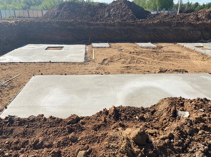 На новых очистных сооружениях Кинешмы строят административно-бытовые здания и КПП фото 10