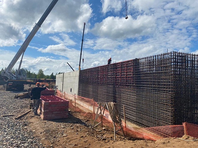 На новых очистных сооружениях Кинешмы строят административно-бытовые здания и КПП фото 7