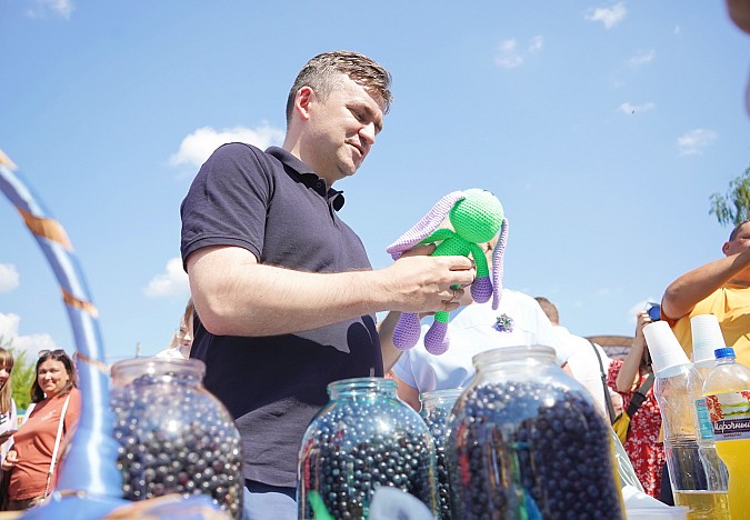 В Верхнем Ландехе состоялось «Черничное гулянье» фото 7