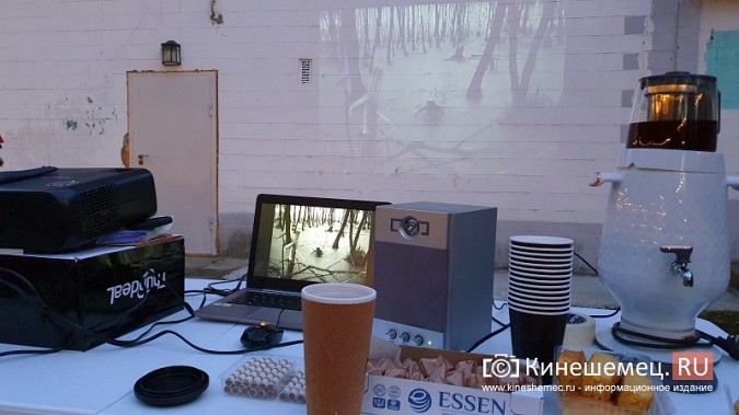 В Кинешме состоялся невероятно атмосферный уличный показ фильма Андрея Тарковского фото 8