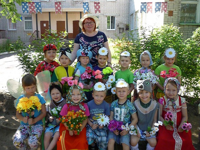 В кинешемском детском саду спасали цветы фото 14