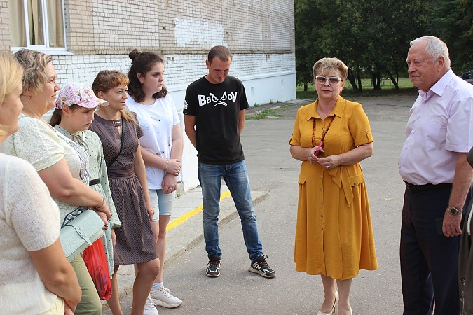 В школах Кинешмы завершается ремонт спортзалов и строительство спортплощадок фото 11
