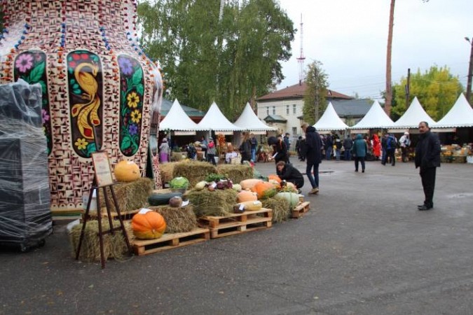 Кинешемцы приняли участие в общеобластной народной ярмарке «День урожая» фото 6