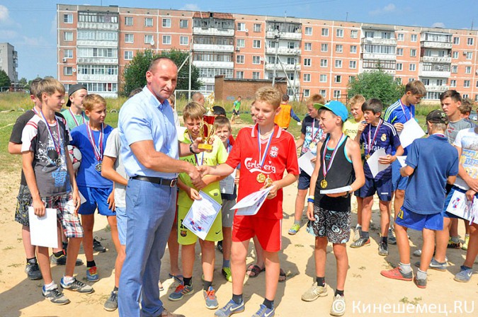 Турнир по футболу среди дворовых команд завершился в Кинешме фото 6