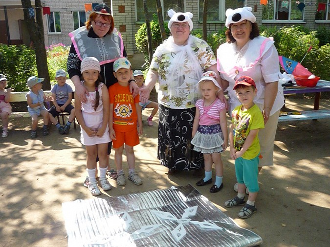 Кинешемский детский сад навестили белые медведи фото 13