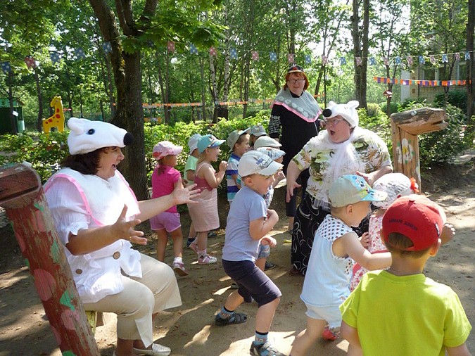 Кинешемский детский сад навестили белые медведи фото 15