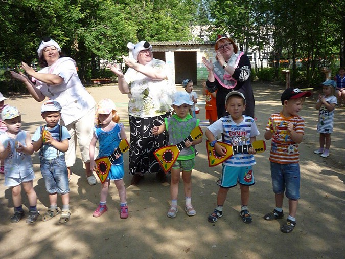 Кинешемский детский сад навестили белые медведи фото 19