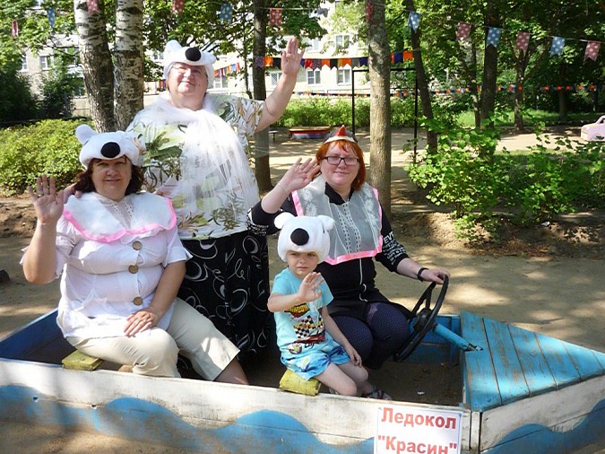 Кинешемский детский сад навестили белые медведи фото 6