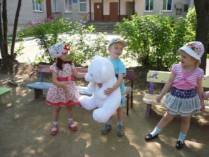 Кинешемский детский сад навестили белые медведи фото 8